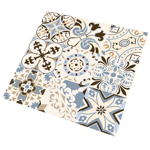 600x600法式全瓷哑光厨房卫生间大花砖商场服装店防滑地砖瓷砖