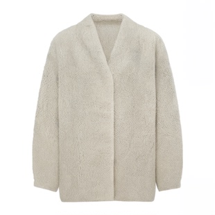 AA进口水貂皮草大衣紫标天鹅绒整貂年轻显瘦卢浮宫帕斯条2025秋冬