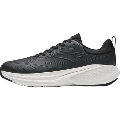 安踏云途丨轻质回弹缓震跑步鞋男2025秋季新款黑色跑鞋112545519