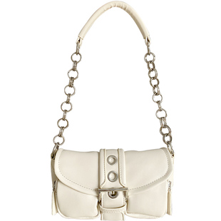 小众设计包迷你复古圆环链条腋下包2025春夏新款潮法棍单肩小包包