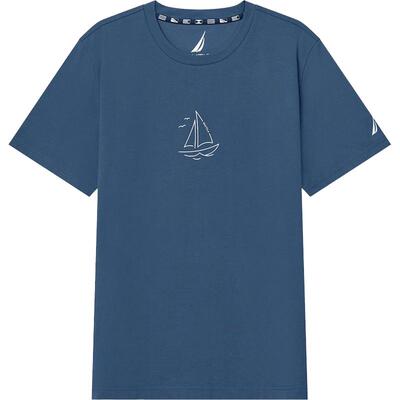 NAUTICA/诺帝卡印花短袖T恤