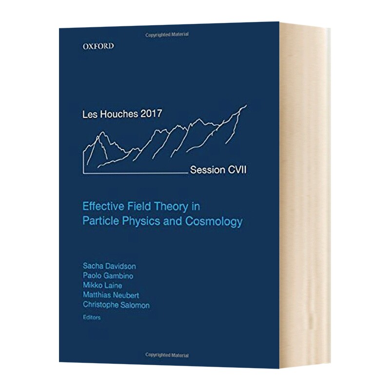英文原版 Effective Field Theory in Particle Physics and Cosmology 粒子物理学与宇宙学中的有效场论 英文版 进口英语书籍
