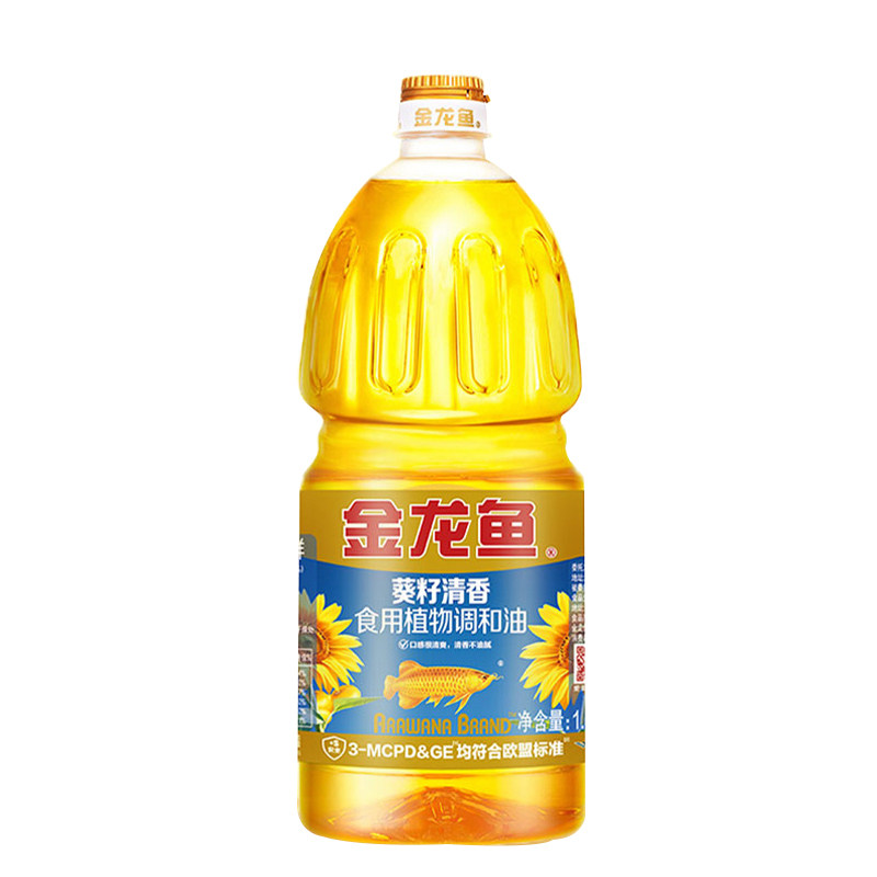 金龙鱼葵花籽清香调和油1.8L