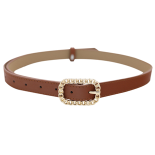 皮带女ins风黑色夏季简约时尚百搭腰带装饰配连衣裙子牛仔裤带潮