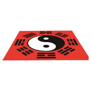 道家踏罡步斗毯太极阴阳八卦图地垫道士打坐防滑方形招财乾坤地毯