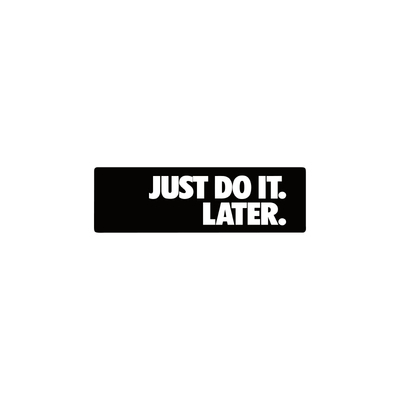 反光车贴justdoitlater无痕胶