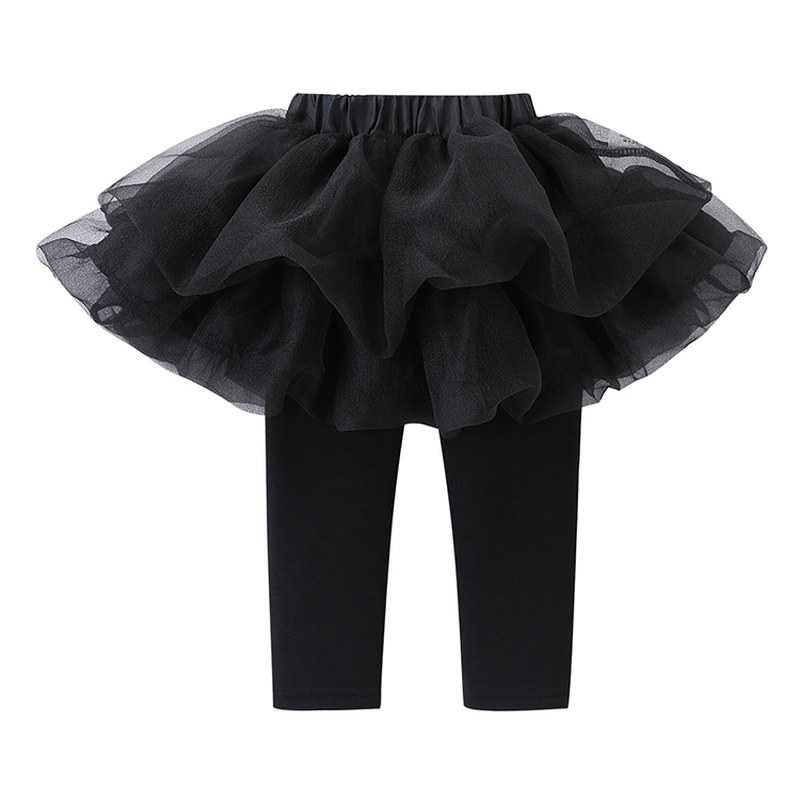 【甜美大裙摆假两件裙裤】童装女童洋气薄绒裙裤儿童加绒打底裤裙