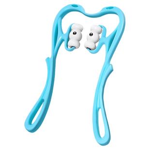 颈椎按摩器多功能揉捏家用脖子背肩颈腰部按摩仪手动滚轮疏通神器