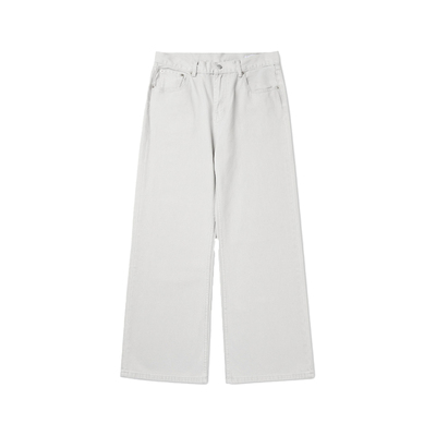 VMCL 素色基础通勤cleanfit微喇叭廓形牛仔裤男秋25AW vermicelli