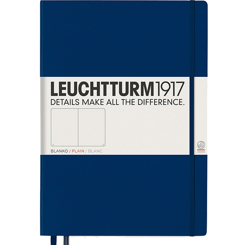 现货德国灯塔笔记本方格Leuchtturm1917经典商务办公工作A4记事本