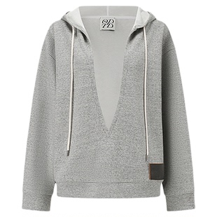 ODTD 设计师品牌 25秋冬新品 深V领套头连帽卫衣/针织喇叭长裤