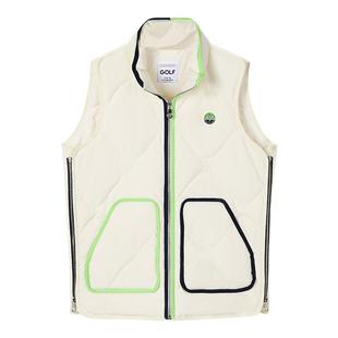 GOLF/高尔夫羽绒马甲女外穿秋冬撞色时尚休闲保暖内搭羽绒背心女