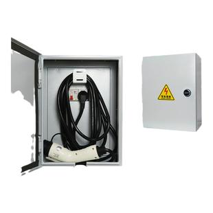 新能源充电桩箱双开门配电保护家用随车充电动车控制防水电源户外