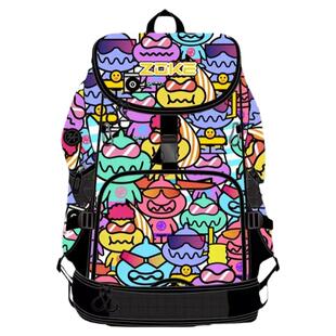 洲克游泳防水收纳儿童游泳包干湿分离大容量专业男女训练双肩泳包