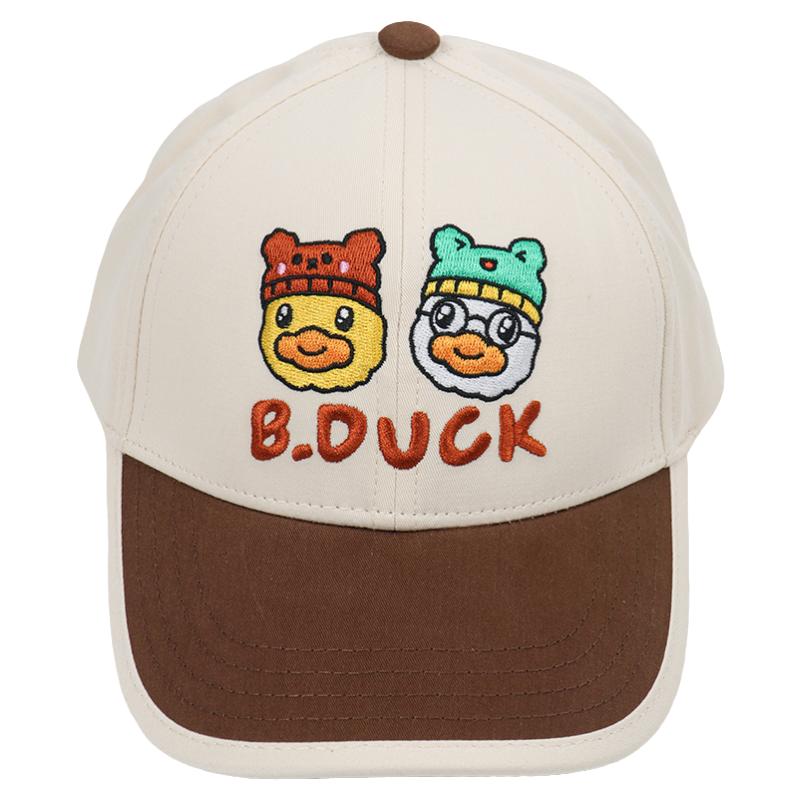 B.Duck小黄鸭儿童刺绣棒球帽男女