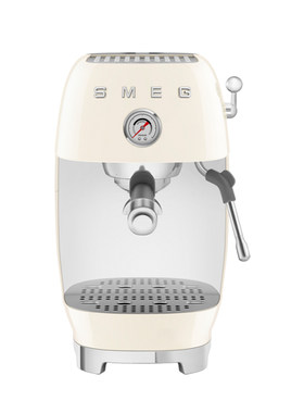 SMEG/斯麦格ECF03意式咖啡机冷萃快速加热半自动蒸汽奶泡一体礼物