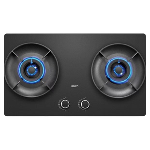 新品上市名气燃气灶合金防爆面板嵌入式5.2kW猛火节能灶具A6310G