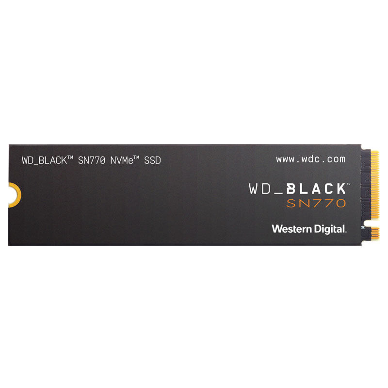 WD_BLACK旗舰店西数SN770 500GB固态硬盘M2笔记本台式机电脑SSD