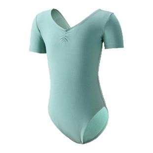 儿童舞蹈服女童练功服春夏短袖中国舞芭蕾舞体型服考级艺考跳舞衣