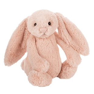 英国Jellycat害羞胭脂粉色邦尼兔毛绒玩具兔子玩偶娃娃生日礼物