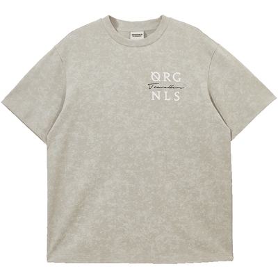 做旧短袖T恤杰克琼斯重磅