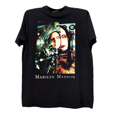 MarilynManson暗黑摇滚美学短袖