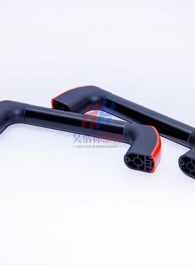 管状25管30管35管防护门拉手铝合金机床机械数控门把手橙色黑色