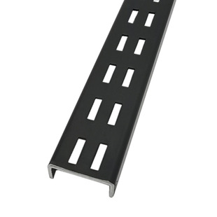 加厚加宽aa柱支架黑色白色双排宽AA柱层板托上墙货架立柱梯柱货架