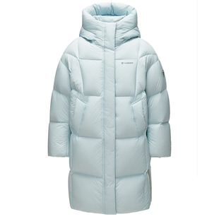 坦博尔2025冬季新款儿童羽绒服长款男童女童加厚保暖耐脏泡芙外套