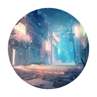 Blender教程二次元末日街道赛博末日风格角色场景全流程视频课程