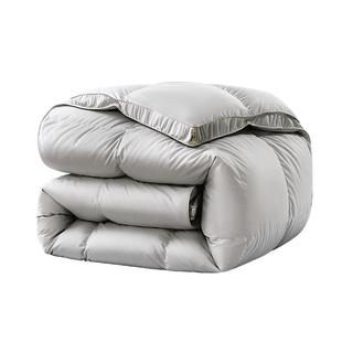 富安娜被子95鹅绒被冬厚被冬季单双人被芯加厚被褥保暖儿童羽绒被