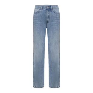 COLIN WANG-COLIN JEANS系列|獨家定制精梳棉复古显瘦九分牛仔裤