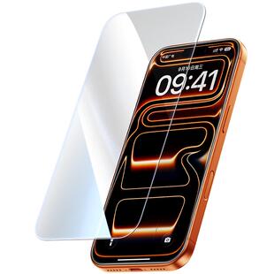 闪魔适用苹果17ProMax钢化膜iPhone18手机膜15/16Pro全屏14顺滑新款官ip13防摔16plus贴膜12/13mini屏幕膜pm