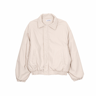 Hualun秋冬轻薄棉服男2025新款翻领夹克外套男款韩版百搭保暖棉衣