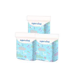 韩国Lightwing轻翼卫生巾棉柔亲肤透气日用245mm姨妈巾特惠装