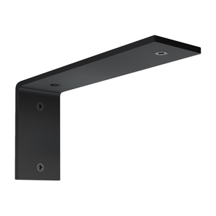 三角支架黑色置物架墙上承重加厚固定90度烤漆三脚架支撑托架层板