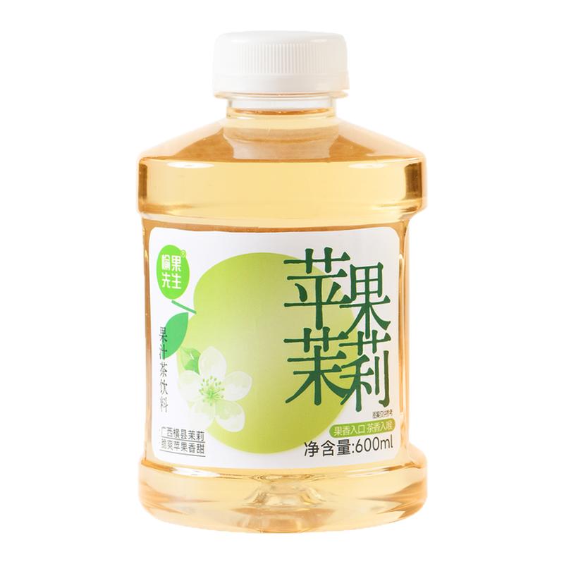 苹果茉莉茶饮料600ml*6瓶装
