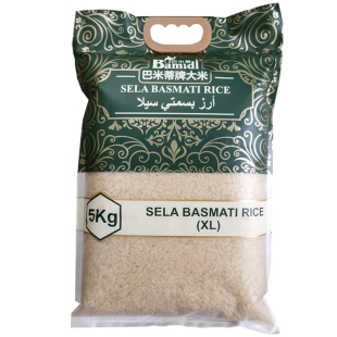 巴米蒂大米5kg 巴基斯坦米 进口新米长粒香米 印度米basmati rice