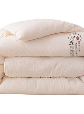 顺丰包邮大豆纤维被子加厚保暖冬被全棉单双人学生宿舍春秋季被芯