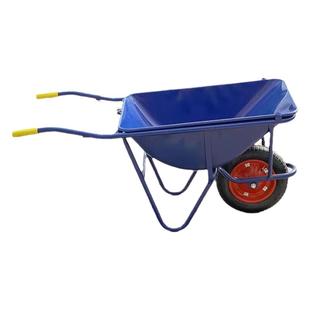 独轮车手推车小斗车农用工地推土轻便垃圾搬运车家用建筑