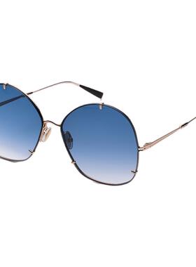 MaxMara麦克斯马勒时尚潮流个性简约大框圆形太阳镜墨镜女 HOOKS