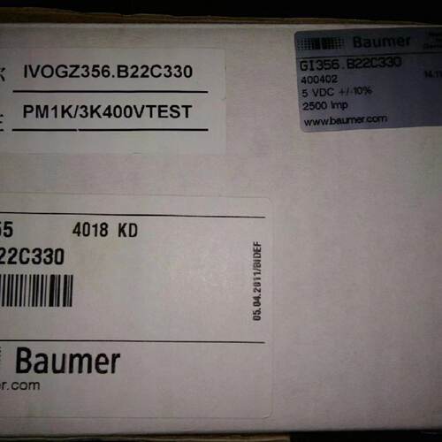 议价全新Baumer 堡盟 GI356.B22C330 堡盟全新编码器 10380335