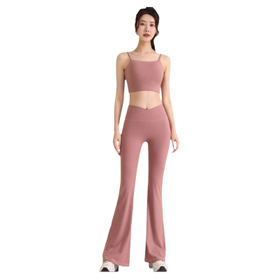 心生爱恋V腰性感喇叭裤运险保障