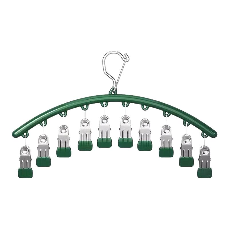 不锈钢袜子夹多夹子防风无痕家用晾内裤衣架多功能晒袜子专用神器