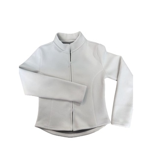 石墨烯保暖立领德绒短外套女秋冬修身内搭抓绒拉链卫衣摇粒绒开衫