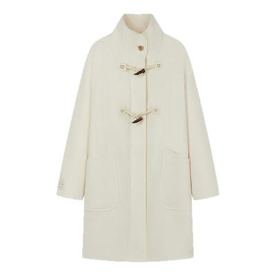 TeenieWeenie牛角扣毛呢大衣