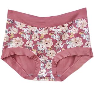彩田花仙子内裤女印花高腰大码21577包臀21578再生纤维面料粘纤