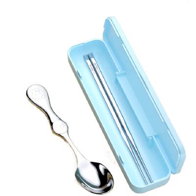 便携筷子勺子套装学生专用筷子盒