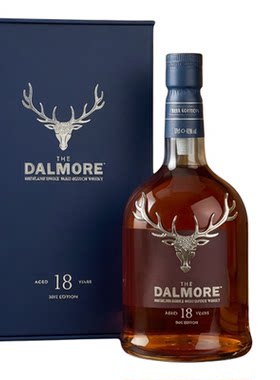 DALMORE/大摩18年单一麦芽苏格兰威士忌700ml海外进口洋酒 达尔摩