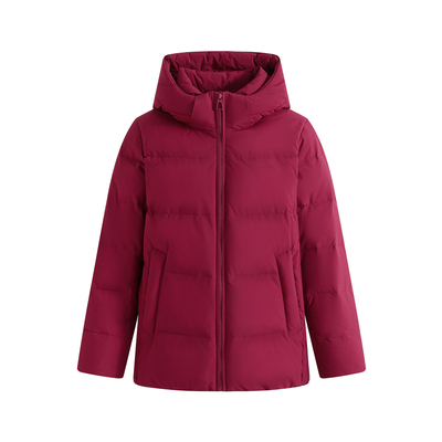 恒源祥集团彩羊2025冬季新款妈妈装羽绒服短款中老年大码加厚外套